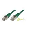 MicroConnect RJ- 45 / RJ- 45 cat.6 Žalia 1m (SSTP601G)