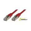 MicroConnect RJ-45/RJ-45 kat.6 S/FTP Raudona 3m (SSTP603R)
