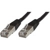 „MicroConnect S“ / FTP CAT6 0,15 m juodas LSH – SSTP60015S