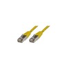 MicroConnect S/FTP CAT6 0.15m Geltona LSZH - SSTP60015Y