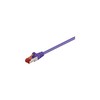 MicroConnect S/FTP CAT6 0.25m Violetinė LSZH - SSTP60025P