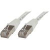 „MicroConnect CAT6 S/FTP“ tinklo kabelis 25 m Baltas (SSTP625W)