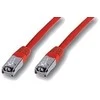 MicroConnect Petchcord STP, CAT6, LSSH, 7m, Raudona (STP607R)