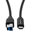 USB kabelis MicroConnect USB-C - USB-B 3 m juodas (USB3.1CB3)