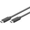 USB kabelis MicroConnect USB-C - USB-C 2 m Juodas (USB3.1CC2)