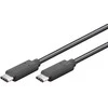 USB kabelis MicroConnect USB-C - USB-C 2 m Juodas (USB3.1CC2)