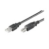 USB kabelis MicroConnect USB- A - 0, 3 m Juoda (USBAB03B)