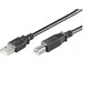 MicroConnect Kabelis MICRO_CONNEC USB TypeA M, USB TypeB M, 1.8m, juodas
