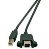 USB kabelis MicroConnect USB-B - USB-B 1,8 m žalias (USBABF1PANEL2)