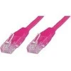 MicroConnect RJ-45 / RJ-45, cat.6, U / UTP, rožinė, 5m (UTP605PI)