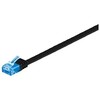 MicroConnect RJ-45 / RJ-45 cat.6a U / UTP Juodas 3m (V-UTP6A03S-FLAT)
