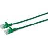 „MicroConnect U/UTP CAT6A Slim 2M“ žalias