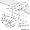 Bosch | Kompaktiška orkaitė su mikrobangų krosnelės funkcija | CMG7241B1 | Hidrolizė | Juodas