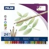 *Pieštukai 24sp 3.5mm met.dėž 80058 MILAN/6