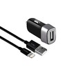 Puro Mini įkroviklis 1x USB-A 1 A (MCHUSBAPLTCBLK)