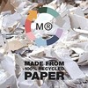 Maul Miquelrius užrašų knygelė, juoda, perdirbama, A4, 80 lapų