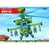 Mirage Modele Mirage Mirage Models rinkinys / klijų puolimo malūnsparnis WAH-64 72053