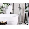 Vonios baterija Beliani Boyoma freestanding nerūdijančio plieno (229565)