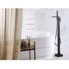 Vonios baterija Beliani Boyoma freeststanding juoda (229584)