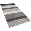 Beliani Vilnos kilimas 80 x 150 cm pilkas ZEYNE