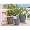 Shumee Garden 44 x 44 x 48 cm pilkos CHIOS