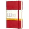 Moleskine Staff Moleskine Pocket Ruled Hardcover Notebook Scarlet Raudona