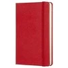 Moleskine Staff Moleskine Pocket Ruled Hardcover Notebook Scarlet Raudona