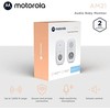 Kūdikių stebėjimo kamera Motorola AM21, Baltos/Pilkos spalvos