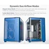 Montech KING 95 Midi-Tower, Tempered Glass, ARGB – Berliner mėlynos spalvos