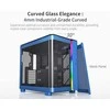 Montech KING 95 Midi-Tower, Tempered Glass, ARGB – Berliner mėlynos spalvos