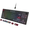 Montech MKey TKL Darkness Klaviatūra žaidimams – Gateron Pro 2.0 Geltona (US išdėstymas)