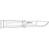 Morakniv® 2000 Hi-Vis oranžinis peilis