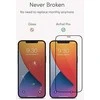 Moshi Hibridinis stiklas Moshi AirFoil Pro Apple iPhone 12 Pro Max (juodas rėmelis)