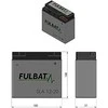 Fulbat Traktoriuku Baterijos Fulbat Akumuliatorius 20 Ah 180 12V