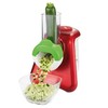 Mėsmalė Namų ir Virtuvės Prietaisas - Moulinex Fresh Express Max DJ8115 250W 5 Drum Inserts Raudona Balta