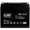 Megabat 12V 17Ah M5 AGM akumuliatorius, 3-5 metai