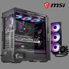 MSI | Korpusas | MPG VELOX 100P AIRFLOW | Šoninis langas | Juodas | Vidutinio dydžio bokštas | ATX
