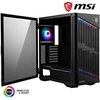 MSI | Korpusas | MPG VELOX 100P AIRFLOW | Šoninis langas | Juodas | Vidutinio dydžio bokštas | ATX