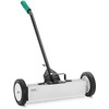 MSW Magnetinė šluota nagų drožlių rinkimui ant ratukų, plotis 45 cm