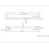 Laikiklis Multibrackets Daugialaikiai laikikliai MB PUBL CEIL.MOUNT 3000MM EXT. VAMZDŽIAI