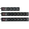 Eaton PS6D viršįtampių ribotuvas 6 AC išvestis(ys / čių) 220 - 250 V Juoda, Balta 1 m