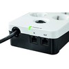Eaton PB6TUD viršįtampių ribotuvas 6 AC išvestis(ys / čių) 220 - 250 V Juoda, Balta 1,5 m