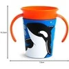 MUNCHKIN mokomasis puodelis su rankenomis, orka, Miracle 360 Wildlove, 6mėn+, 177 ml, 05177502