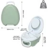 My Carry Potty Mokomasis nešiojamas naktipuodis, Žalia pastelė