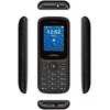 myPhone 2220 (Juodas) Dvi SIM kortelės 1,77" TFT 128x160/32MB/Micro SD/2G | myPhone