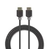 Nedis HDMI™ kabelis | HDMI™ jungtis | HDMI™ jungtis | 8K@60Hz | eARC | Paauksuotas | 1,00 m | PVC | Antracitas | Pakuotė su peržiūros langeliu
