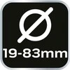 Obcinak Plieninių vamzdžių pjaustytuvas 19-83 mm