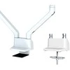 Laikiklis NEOMOUNTS BY NEWSTAR FLAT SCREEN DESK MOUNT (CLAMP / GROMMET) Baltas