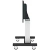 Laikiklis Neomounts NEWSTAR MOTORISED MOBILE FLOOR STAND - VESA 300X200 UP TO 1200X600 70-120" Sidabrinis
