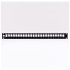 NETRACK 104-20 patch panel Keystone 19 colių 24 jungtys UTP su lentyna